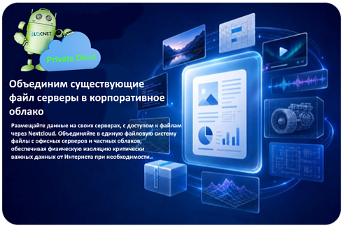 Корпоративное облако на собственных файловых серверах  